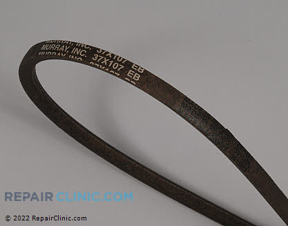 Belt: V-Belt, Briggs & Stratton Genuine OEM  37X107MA, 1668811