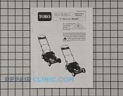 Owner's Manual - Part # 2157672 Mfg Part # 3311-630