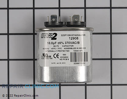 Run Capacitor 43-25134-04 Main Product View