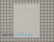 Wiring Diagram - Part # 493934 Mfg Part # 316002675
