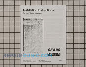 Installation Instructions - Part # 941600 Mfg Part # 154435201