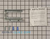 Anti-Tip Bracket - Part # 1182732 Mfg Part # W10017440