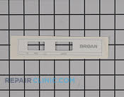 Nameplate - Part # 1172902 Mfg Part # S99090881
