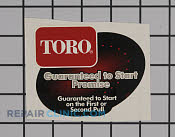 Decal - Part # 2144115 Mfg Part # 108-8109