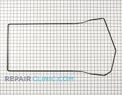 Frame upper grass bag - Part # 1660735 Mfg Part # 747-0937-0637