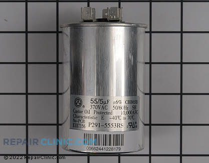 Run Capacitor P291-5553RS Main Product View