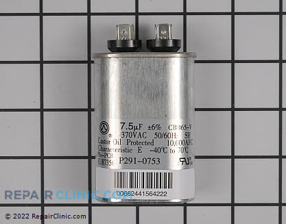 Run Capacitor P291-0753 Main Product View