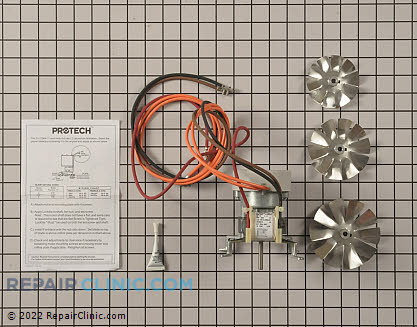 Vent motor with blades 51-21964-11 Main Product View