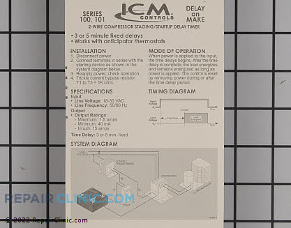 Timer ICM101F Main Product View
