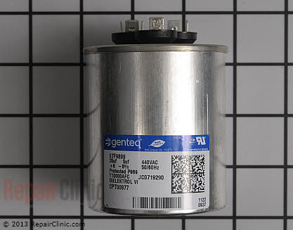 Dual Run Capacitor CPT00977 Main Product View