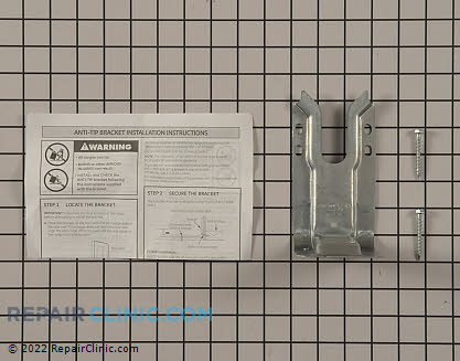 Anti-Tip Bracket WB02T10415 Main Product View