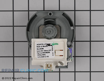 Drain Pump W10348269 Main Product View