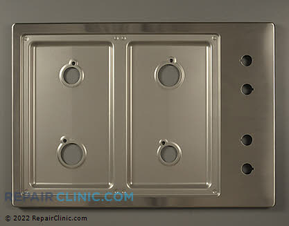 Metal Cooktop 36174S Main Product View