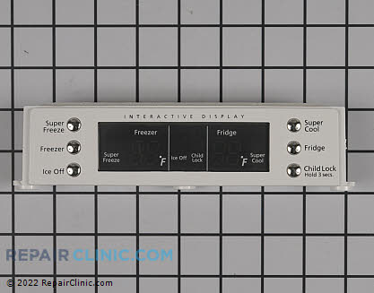 Control Panel DA97-02788B Main Product View