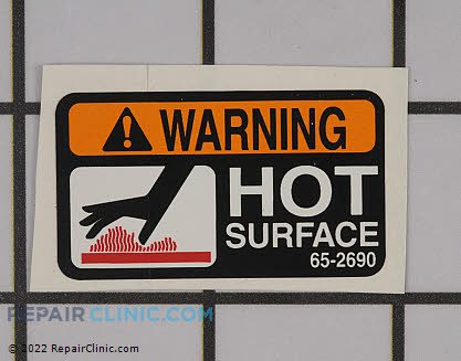 Decals and Labels 65-2690 Main Product View