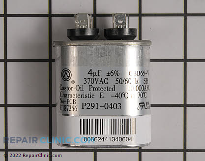 Run Capacitor P291-0403 Main Product View