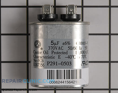 Run Capacitor P291-0503 Main Product View