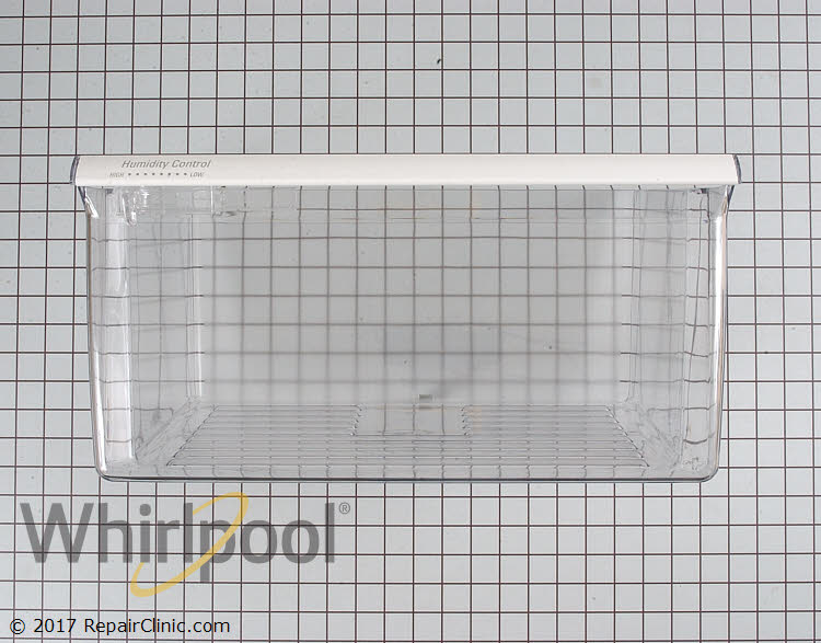Official Whirlpool WP2188656 Refrigerator Crisper Drawer with Humidity  Control –