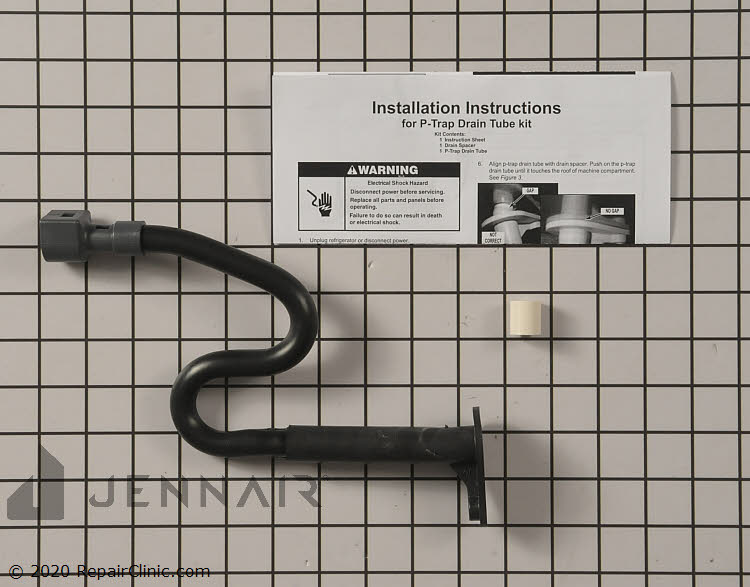 Drain Pipe W10619951 Jenn Air Replacement Parts