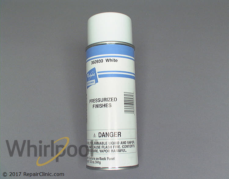 Spray paint, white, 12 ounces - Item Number 350930