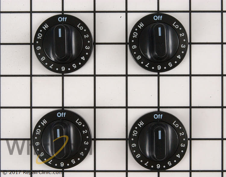 electric stove control knobs