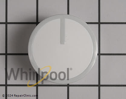 Manopola Di Comando Bianca Per Asciugatrice - Compatibile Whirlpool, Kenmore, Maytag (AP6011741, SA8181859)