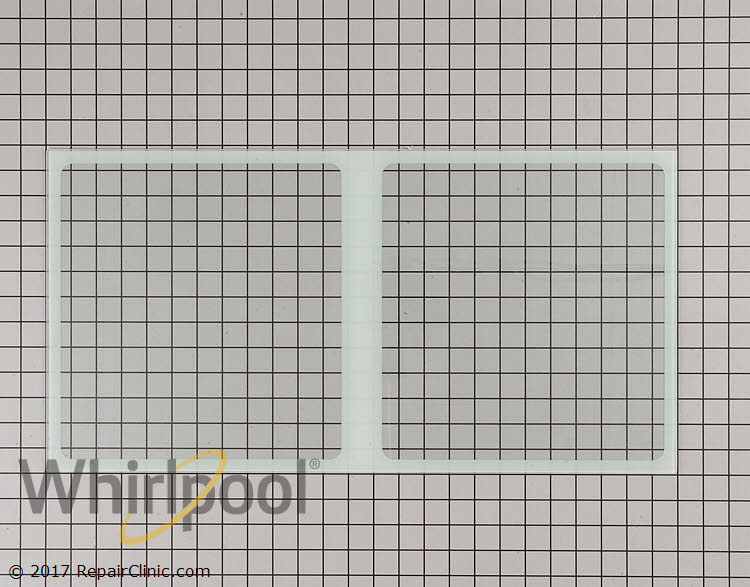 Whirlpool Part Number 67006877 Glass Crisper Cover