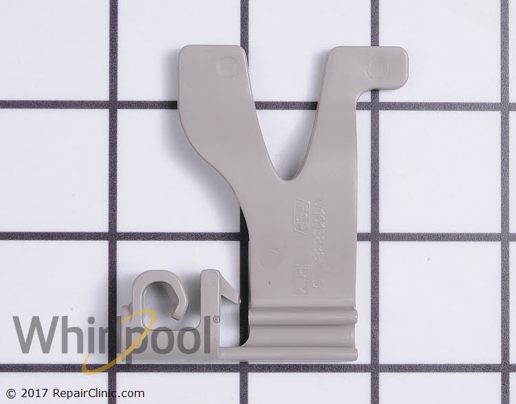 Gray Nept OEM W10158385 W10158385 Whirlpool Dishwasher Clip-Stemware 