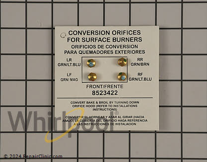 Conversion Kit W11234415 | Whirlpool Replacement Parts