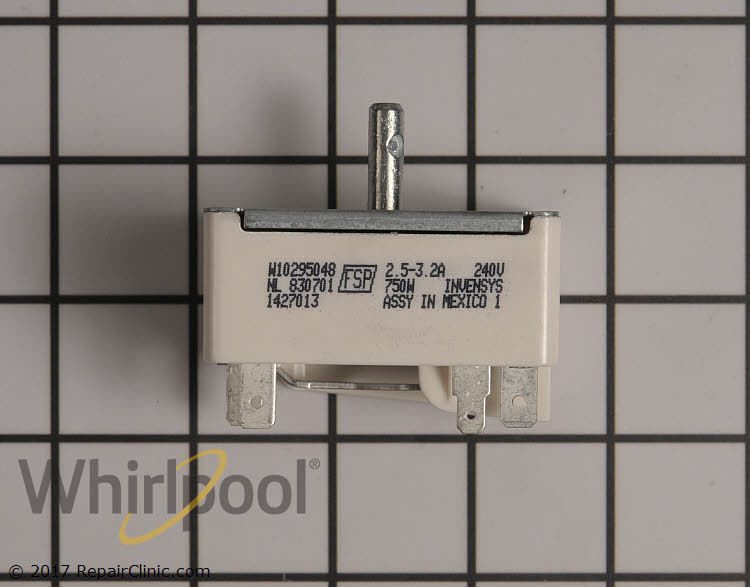 Surface Element Switch WPW10295048 | Whirlpool Replacement Parts