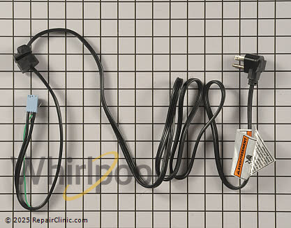 Power Cord WPW10547372 | Whirlpool Replacement Parts 