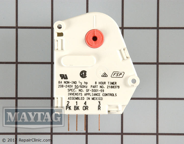 Defrost Timer Wp2188379 Maytag Replacement Parts