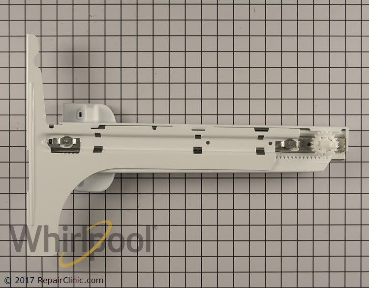 WPW10397636 WHIRLPOOL REFRIGERATOR FREEZER DOOR RAIL LEFT SIDE 