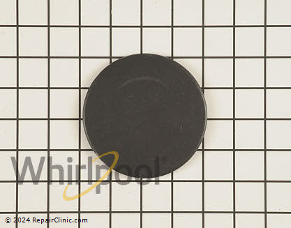 sparefixd Tappo bruciatore nero opaco per forno Whirlpool