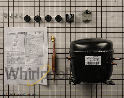 Compressor WPW10463858 | Whirlpool Replacement Parts