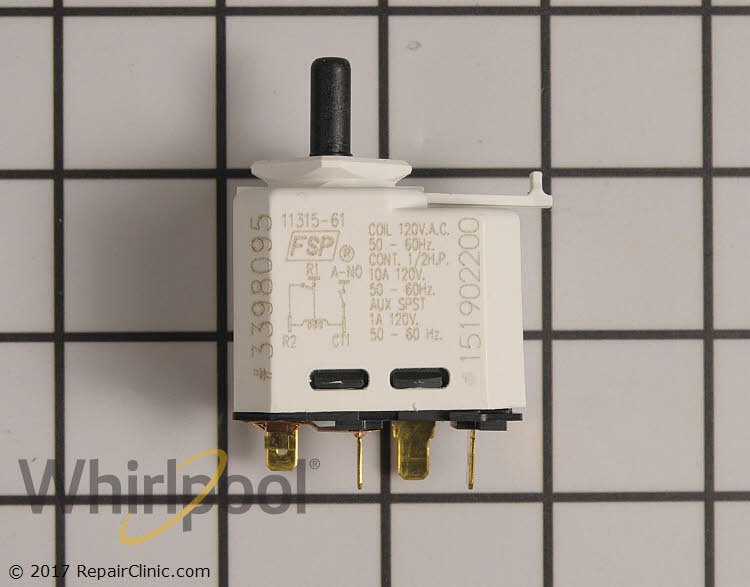 Whirlpool Dryer Start Switch WP3398095 3398095 for sale online 