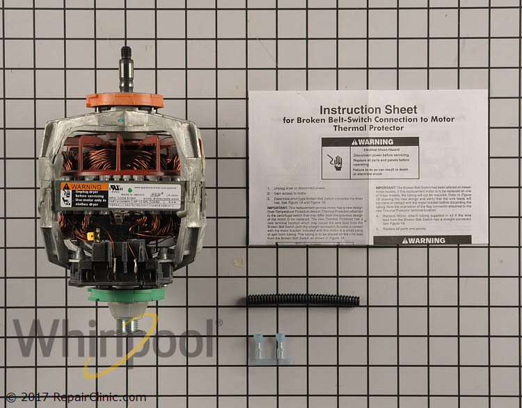 WPW10448901 Whirlpool Drive Motor OEM WPW10448901 