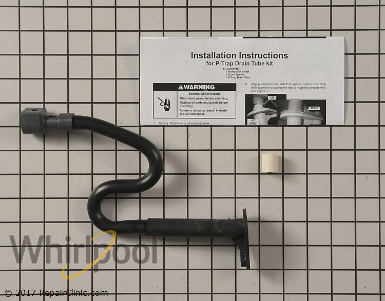 Genuine Factory Speculation 2183033 Whirlpool Refrigerator Drain Tube 