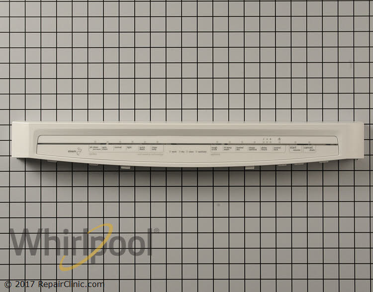 W10811166 for Whirlpool Dishwasher Control Panel for sale online 