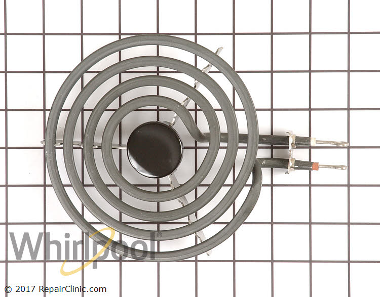 GRP STOVE 8 SURFACE BURNER ELEMENT 2500 WATTS 5 TURNS Replacement for WHIRPOOL Parts # 660533 WPW10259865 8053268 9761345