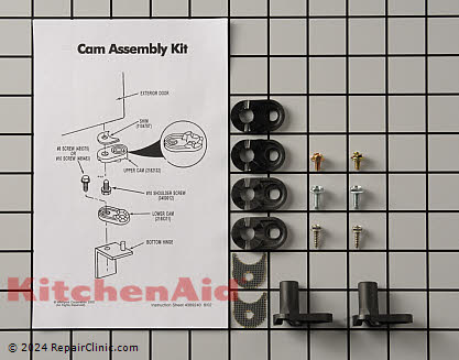 Kit Camma Chiusura Porta Congelatore 4318165 - Ricambio Per Whirlpool E KitchenAid