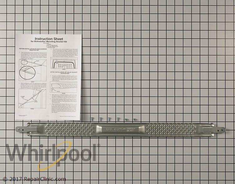 lg dishwasher mounting bracket granite