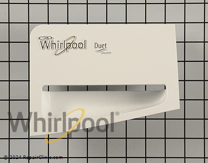 Dispenser Drawer Handle WPW10446403 | Whirlpool Replacement Parts 