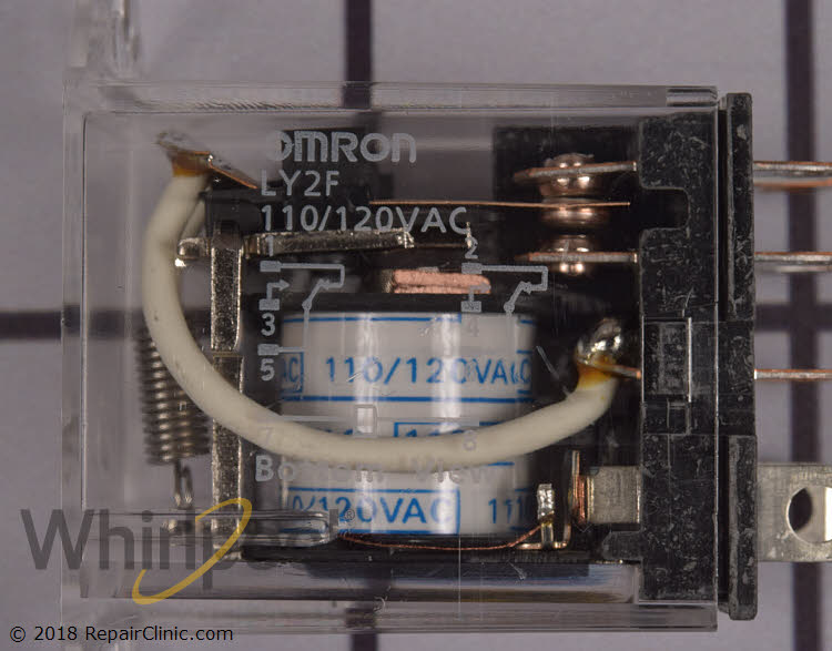 PART# 697811 WHIRLPOOL WASHER/DRYER RELAY SWITCH PART# 697811 WHIRLPOOL WASHER/DRYER RELAY SWITCH