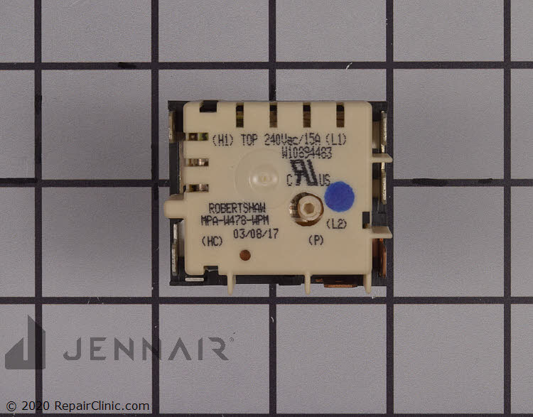 Jenn Air Surface Element Switch W11120791 | Jenn-Air Replacement Parts W11120791 Wiring Diagram Jenn-Air Replacement Parts