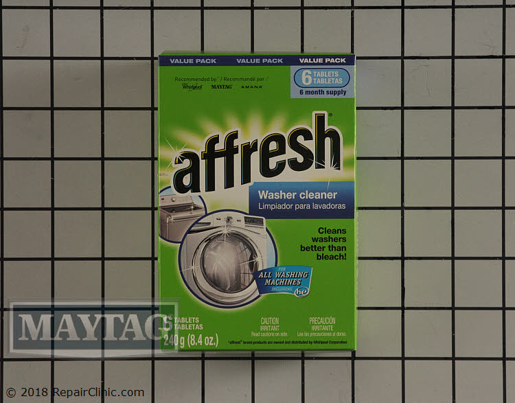 Affresh Part # W10501250 - Affresh 8.4 Oz. Washer Cleaner (6-Pack