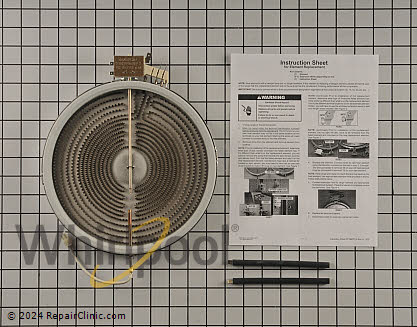 Radiant Surface Element W10823722 | Whirlpool Replacement Parts