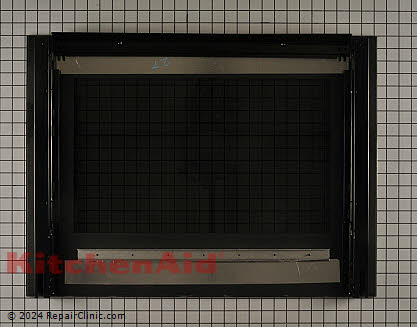 Assemblaggio Pannello Vetro Esterno Per Forno KitchenAid – WP9757102SS, Usato