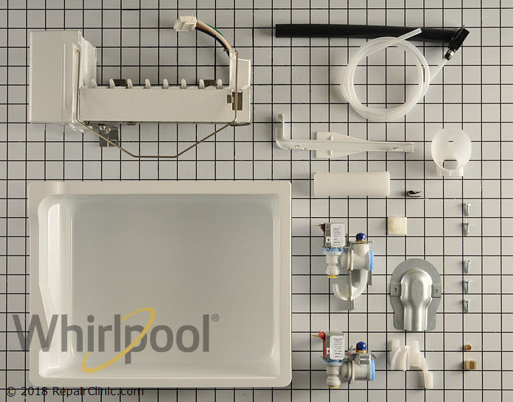 W10261234 Whirlpool Refrigerator Icemaker Assembly Kit OEM W10261234 