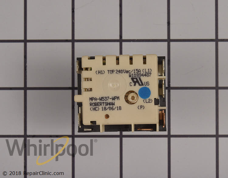Surface Element Switch W11120795 | Whirlpool Replacement Parts W11120791 Wiring Diagram Whirlpool Replacement Parts